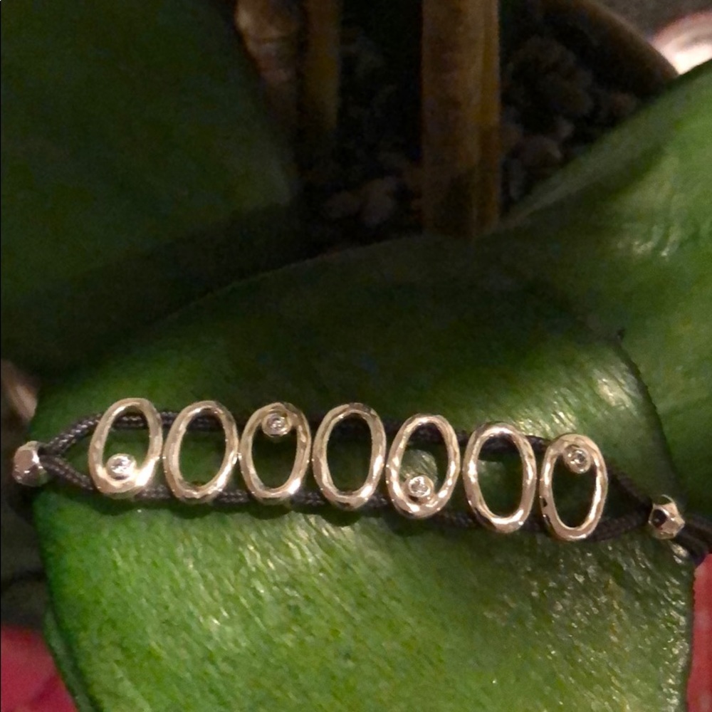 Unique Sterling Silver Cord Bracelet